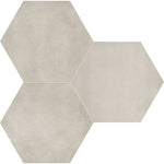Charger l'image dans la visionneuse de galerie, Anatolia Artisano Noce Hexagon Porcelain Tile 0.35 inch Thick 7 inch x 8 inch 2.8 sq. ft./Case Matte Marble Look Floor and Wall Tile