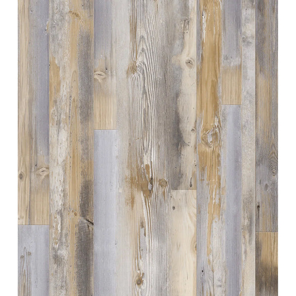 Silver Lake 7.1" x 48" x 5mm/20 mil Waterproof Click Lock Luxury Vinyl Plank Flooring