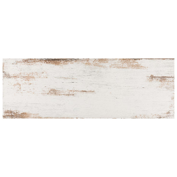 Merola Tile Retro Blanc Porcelain Tile 8.25 inch x 23.5 inch – 11.22 sq. ft. per Case Matte Wood Look Finish