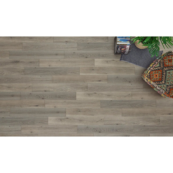 Restoration Collection Haven 7.5'' x 47.5'' x 12mm White Oak Laminate Flooring – 17.5 Sq. Ft. per Carton