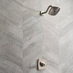Load image into Gallery viewer, Ivy Hill Tile Montgomery Chevron Gray Porcelain Tile – 0.39 inch Thick, 24 inch x 48 inch, 15.49 sq.ft/Case – Matte Finish
