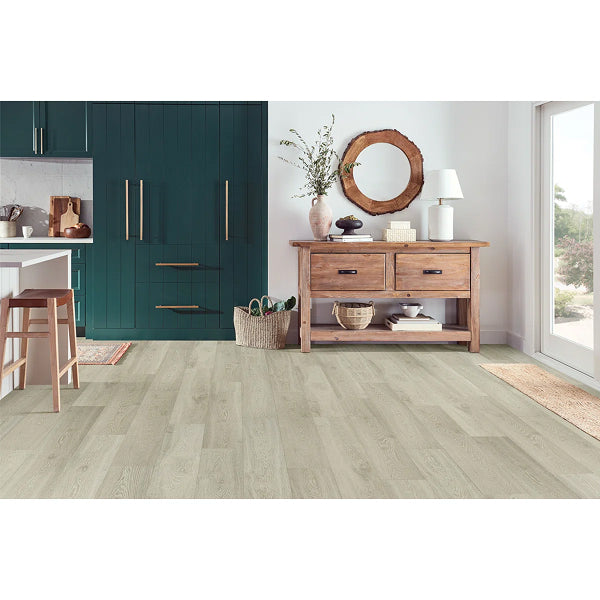 Nature's Vision Oak Light Wood Look 8.03" W x 47.6" L 10mm Waterproof Laminate Flooring (18.6 sq.ft./case)