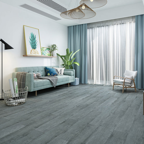 Style Selections 12-Piece 48-in x 7-in Grey Denver Vinyl Flooring