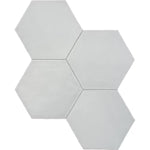 Load image into Gallery viewer, Anatolia Teramoda Silver Hexagon Glossy Pressed Ceramic Wall Tile 6 inch – 6.67 sq.ft./case Glossy Silver