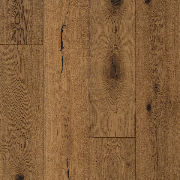Malibu Wide Plank French Oak Del Ray 5/8 in. x 9.4 in. Wire Brushed Engineered Hardwood Flooring (34.10 sq. ft./case)