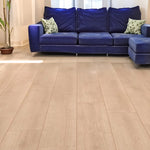 Charger l'image dans la visionneuse de galerie, 7" x 54.33" x 10mm Belgrade Oak Laminate Flooring – Waterproof, Scratch Resistant, 19.8 Sq. Ft. per Carton