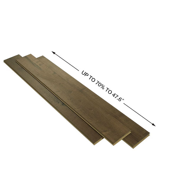 Malibu Wide Plank Maple Pacifica 3/8-inch Thick x 6-1/2-inch Wide x Varying Length Engineered Click Hardwood Flooring (23.64 sq. ft./case)