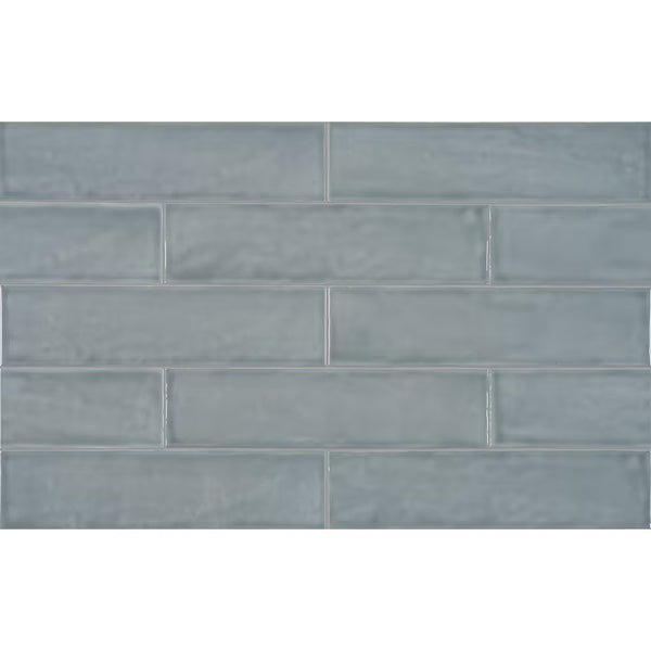 Anatolia Teramoda Sterling 3 inch x 12 inch Glossy Pressed Glazed Ceramic Wall Tile – 10.66 Sq. Ft. Coverage per Case