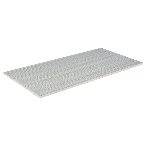 Anatolia Zera Annex Silver Porcelain Tile 0.35 inch Thick 12 inch x 24 inch 16 sq. ft./Case Semi-Gloss Wood Look
