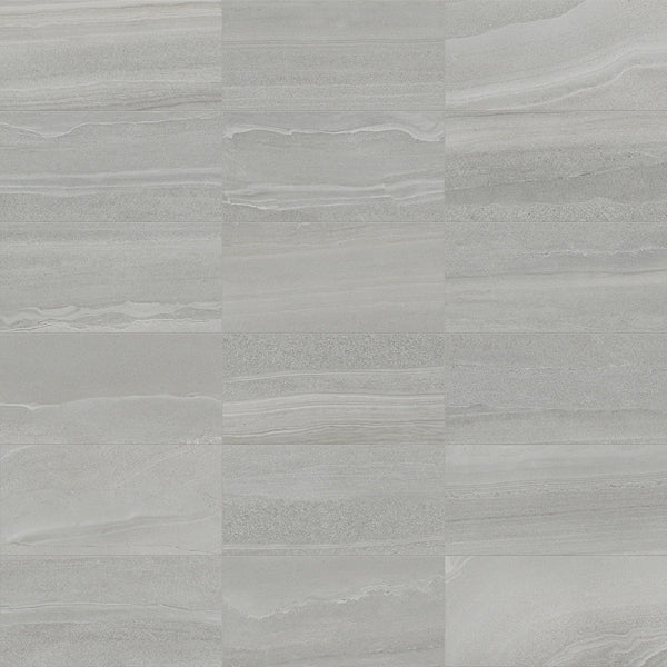 Anatolia Port Earth Matte Pressed Glazed Porcelain Tile 12 inch x 24 inch – 15.5 Sq. Ft./Case – Stone Look Finish