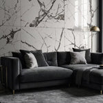 Charger l'image dans la visionneuse de galerie, MSI Stone ULC Andrassy Polished Porcelain Marble Look Tile 48 inch x 48 inch – 15.50 sq. ft. Coverage – High Gloss Large Format Floor &amp; Wall Tile