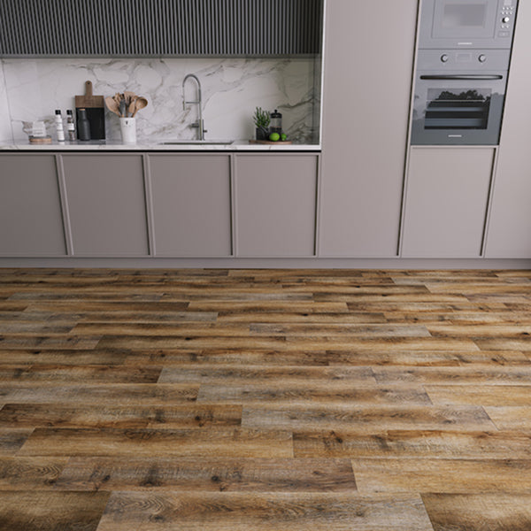 Style Selections Antique White Oak Peel and Stick Vinyl Plank Flooring 2 mm Thick 6 inch W x 36 inch L (36 sq ft per box)