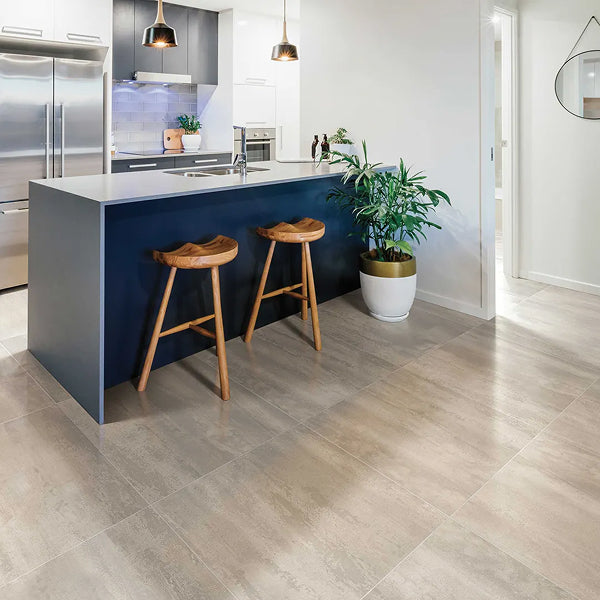 SELECT LUX Porcelain Tile, 23.6 in x 23.6 in, Matte Grigio