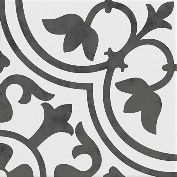 Porcelain Tile, 8 in x 8 in, Braga Flower – 15.27 sq.ft./box
