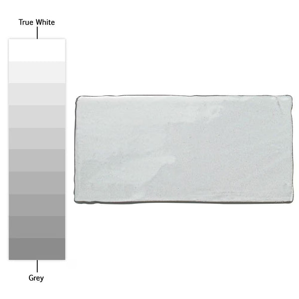 Merola Tile Antic Special Milk Ceramic Wall Tile 0.38 inch Thick 3 inch Wide 4 sq. ft. per Case – Glazed Handmade Subway Finish