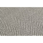 Load image into Gallery viewer, StyleWell Trident 3 ft x 6 ft Polypropylene Loop Yarn with Non-Slip Backing Grey Doormat
