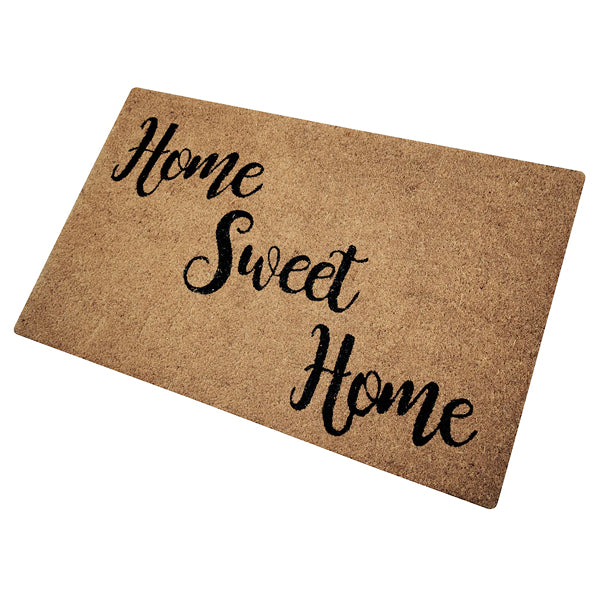 MSI Stone ULC Black Home Sweet Home 18 inch x 30 inch Coir Door Mat