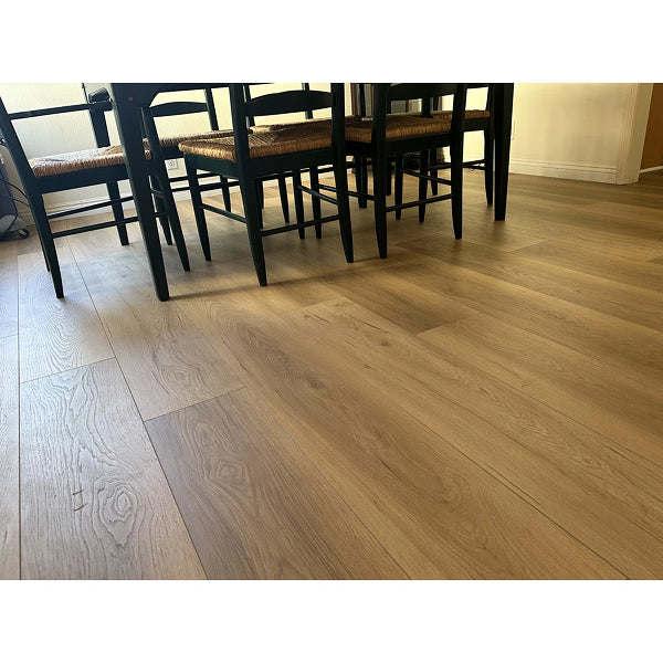 Tru-Shield 12mm Thick, 9.37" W x 60" L Water-Resistant Laminate Flooring by Golden State Floors