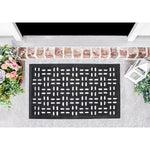 Charger l'image dans la visionneuse de galerie, IH Casa Decor RugHarmony 18 inch x 30 inch Rubber Mat Square Grid
