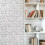 Load image into Gallery viewer, Merola Tile Oh My Cat Porcelain Floor and Wall Tile 9.75 inch x 9.75 inch x 0.4 inch – 10.88 sq. ft./Case, Mixed Textured White Finish