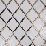 Load image into Gallery viewer, Vintage Scroll Lantern 11 in. x 15 in. Glossy Ceramic Mosaic Wall Tile