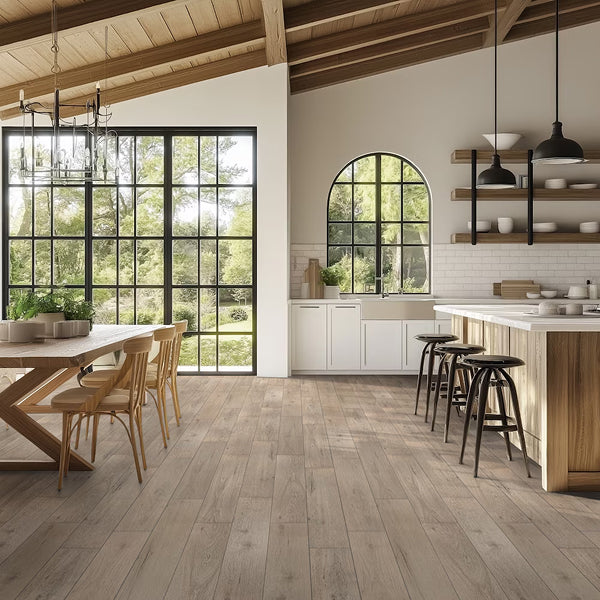 MSI Stone ULC Aspen Sun 10 mm T x 7.72-inch W x 47.87-inch L Hybrid Resilient Flooring (17.96 sq. ft. / case)