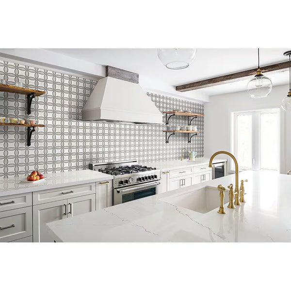 Anatolia Artisano Noce Ecco 8 inch x 8 inch Matte High Definition Porcelain Tile (7.32 sq. ft. / Case)