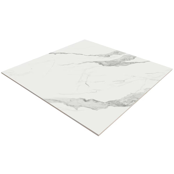 Anatolia Statuario Matte Rectified Porcelain Tile 24 inch x 24 inch – 15.5 sq. ft. per Case Large Format Marble Look Finish