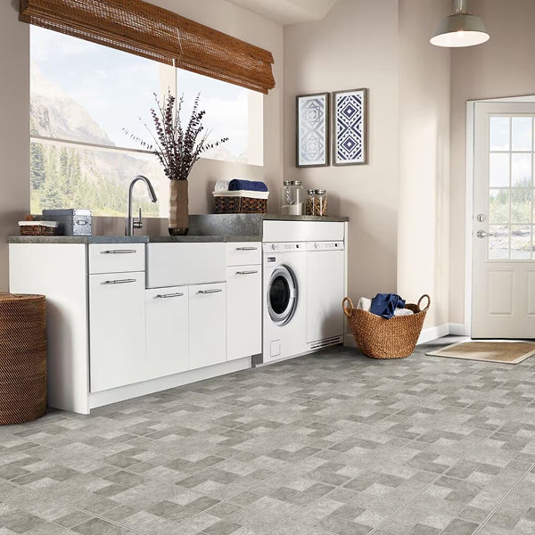 TrafficMaster Bodden Bay 12 in. x 12 in. Terra Cotta Peel and Stick Vinyl Tile (30 sq.ft./case)