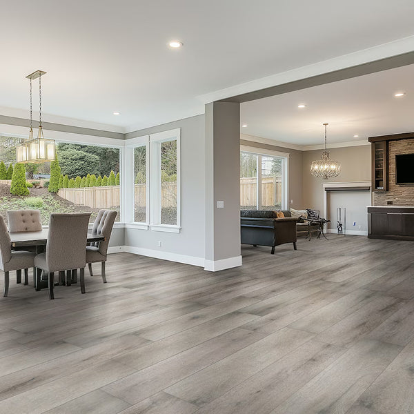 MSI Stone ULC Aspen Fog 10 mm T x 7.72-inch W x 47.87-inch L Hybrid Resilient Flooring (17.96 sq. ft. / case)