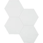 Load image into Gallery viewer, Anatolia Teramoda White Hexagon Glossy Pressed Ceramic Wall Tile 6 inch – 6.67 sq.ft./case Glossy White