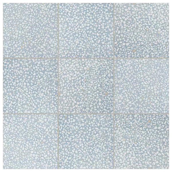 Merola Tile Farnese Amalfi Azul Porcelain Tile 11.5 inch x 11.5 inch 10.55 sq. ft./case Matte Textured Stone Look Finish
