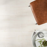 Charger l'image dans la visionneuse de galerie, Ivy Hill Tile Montgomery White Porcelain Tile 0.39 inch Thick 8 inch x 48 inch 15.49 sq ft/case Matte Wood Look