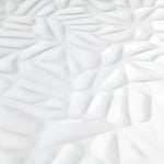 Load image into Gallery viewer, Merola Tile More Petal Glossy Ceramic Wall Tile 0.38 inch Thick 9.88 inch Wide 10.9 sq. ft. per Case – Glossy 3D Textured Finish