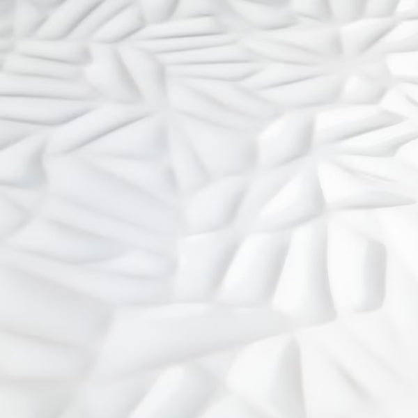 Merola Tile More Petal Glossy Ceramic Wall Tile 0.38 inch Thick 9.88 inch Wide 10.9 sq. ft. per Case – Glossy 3D Textured Finish