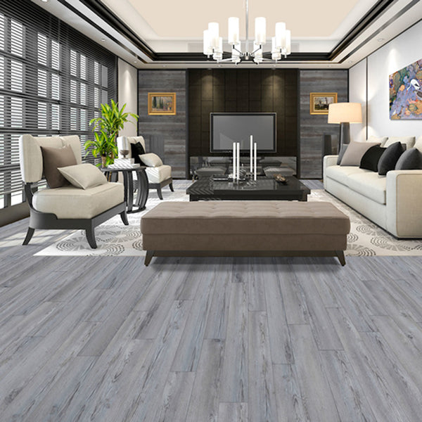DuraClic 7.1-in x 4-ft x 6.5-mm Driftwood Grey Vinyl Flooring