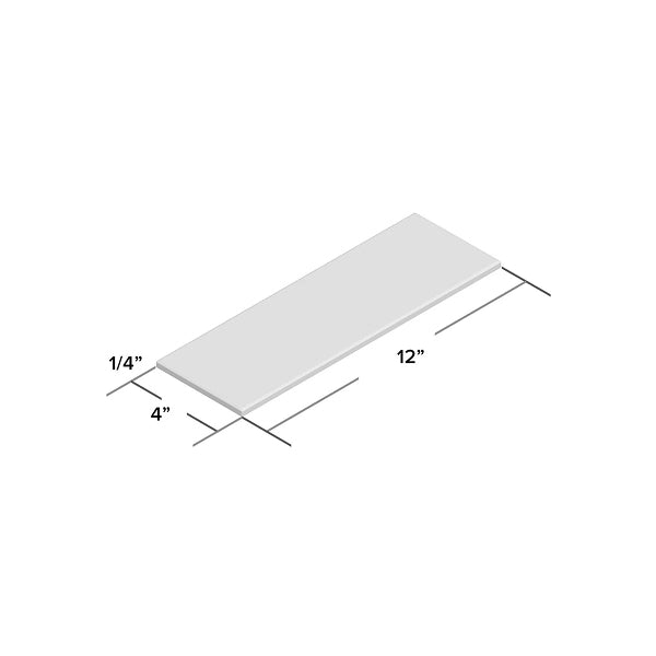 Grace 4" x 12" Ceramic Subway Tile