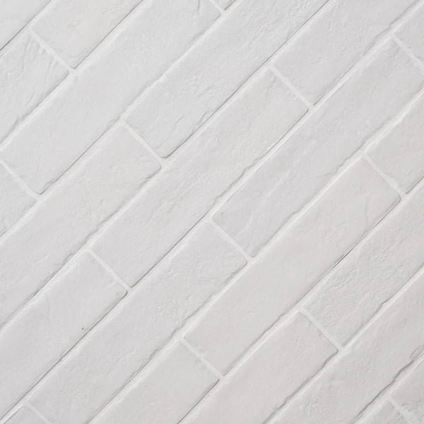 Montello 2 in. x 10 in. Matte Porcelain Brick Look Floor and Wall Tile