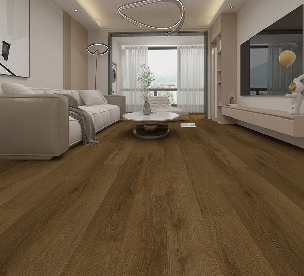 Serene Oak 5mm - Glue Down Luxury Vinyl Tile (LVT) 9″ x 61″, 22MIL Wear Layer, Wood Look