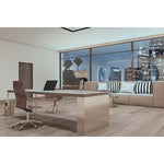 Load image into Gallery viewer, ProSelect Interlocking Vinyl Plank Flooring 5.7 mm Thick x 7.1 inch Wide x 18.91 sq ft per Box Medium Finish – Côte d'Azur Grey Oak