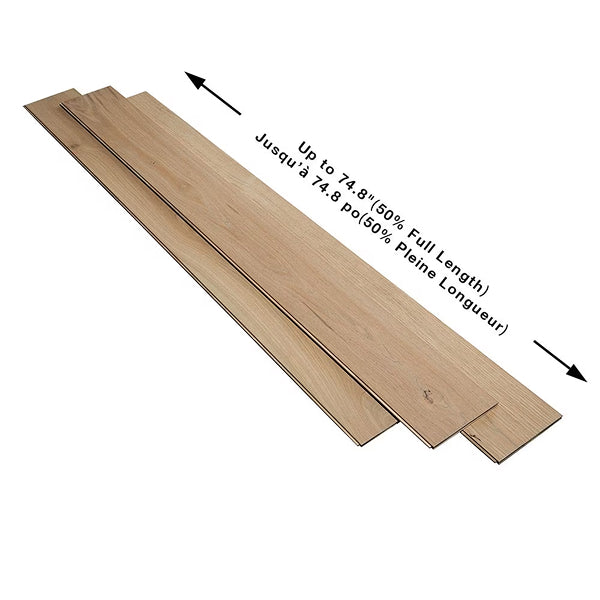 Malibu Wide Plank French Oak Crown 1/2 in T x 7-1/2 in W x Varying Length Eng. Hardwood Flooring (23.31 sq.ft./case)