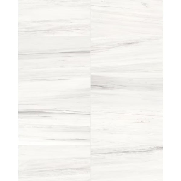 Anatolia Dolomite Bianco Matte Rectified Porcelain Tile 0.33 inch Thick 12 inch x 24 inch 15.5 sq ft/case Matte