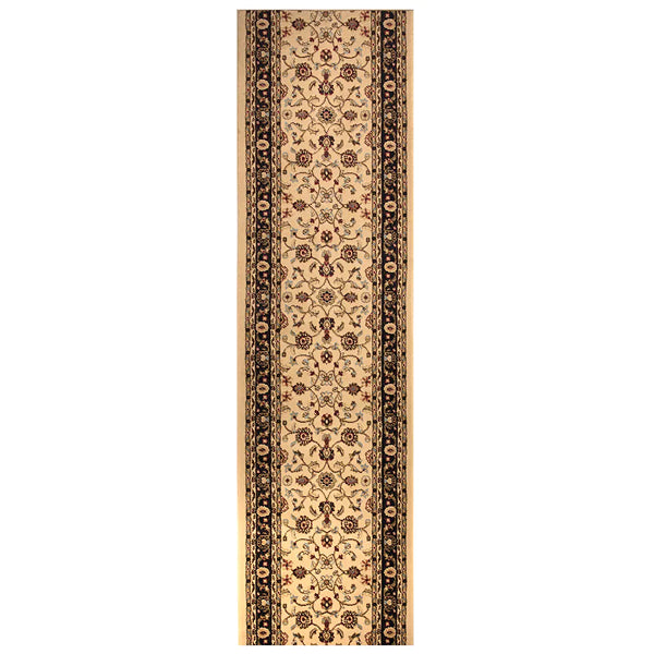 TrafficMaster Marash Ivory 26 inch Width x Your Choice Length Indoor Runner Rug