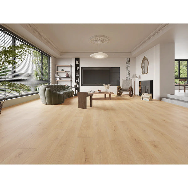 Oakstorm Whitone 9.3 in. W x 60 in. L 12 mm Luxury Vinyl Tile Flooring (19.32 sq.ft./case)