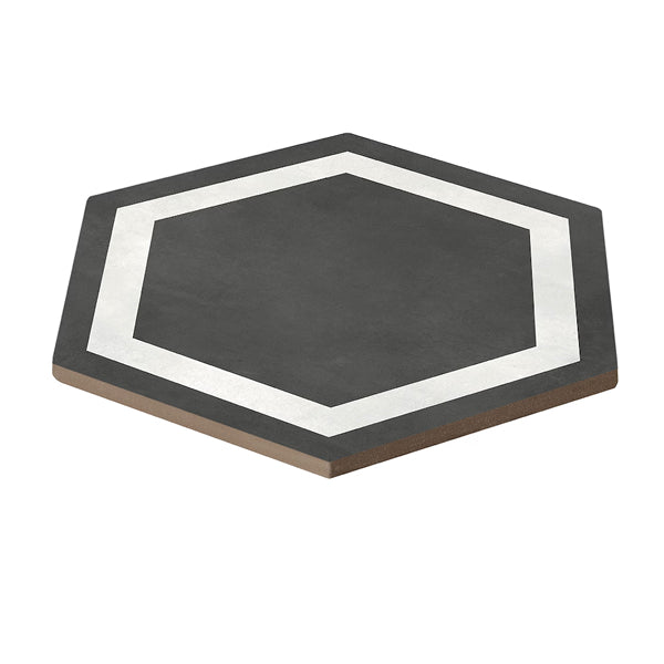 Anatolia Artisano Onix Hexagon Frame Porcelain Floor & Wall Tile 0.35 inch Thick x 6.89 inch Wide – 2.8 sq. ft./Case, High Definition Matte Finish