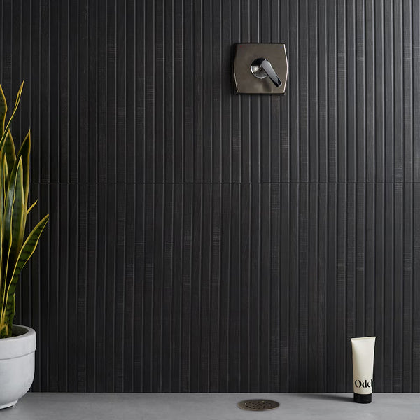 Montgomery Ribbon Black Porcelain Tile 24x48 Matte – Secure Flooring