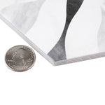 Load image into Gallery viewer, Merola Tile Classico Bardiglio Hex Flower Porcelain Tile 0.34 inch Thick x 7 inch Wide – 7.5 sq. ft. Coverage – Marble Look Hexagon Finish