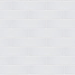 Load image into Gallery viewer, Merola Tile Castillo Matte White 3 inch x 12 inch Ceramic Wall Tile 5.72 sq ft/case – Matte Subway Finish
