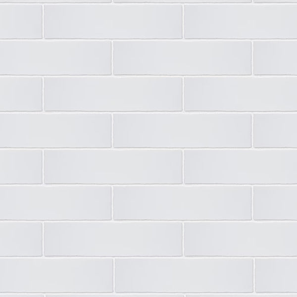 Merola Tile Castillo Matte White 3 inch x 12 inch Ceramic Wall Tile 5.72 sq ft/case – Matte Subway Finish