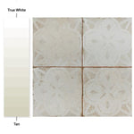 Load image into Gallery viewer, Merola Tile Kings Aurora Encaustic Ceramic Floor &amp; Wall Tile 0.39 inch Thick 17.63 inch Wide 10.95 sq. ft. per Case – Glazed Low Sheen Textured Finish